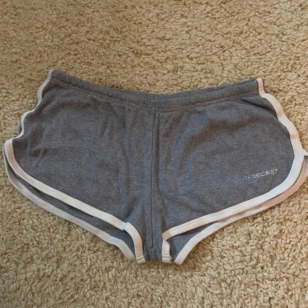 VICTORIA’S SECRET gray loose sparkle shorts